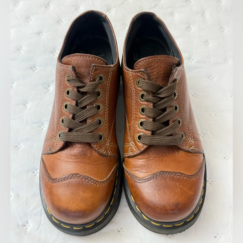 Dr. Martens Brown Leather Women’s oxfords